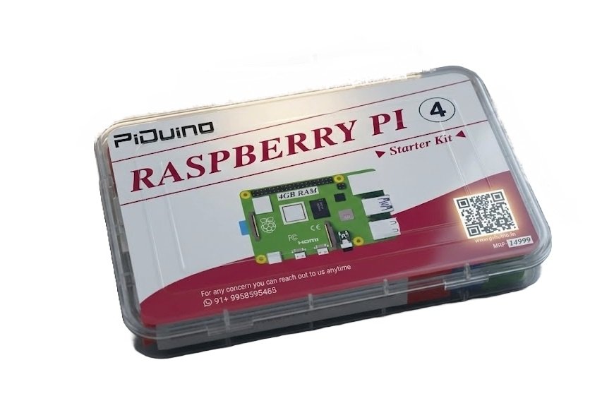 Raspberry Pi 4 Model B 1GB RAM Kit with 32GB Noobs, LAN-mHDMI Cable, Power Supply, MicroSD Card - The Complete Kit